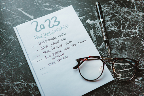 What are your New Year's Resolutions for 2023? Here are some 
