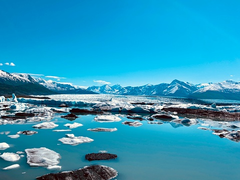 Knik Glacier scene