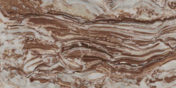 istock Glossy layers of marble surface background 1450429663