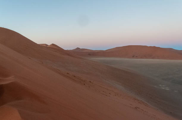 istock Climbing Dune 45 at sunrise 1450430265