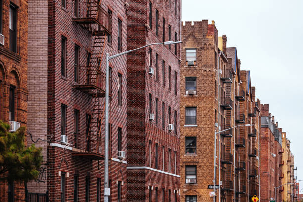 Apartment buildings - Brighton Beach, New York, USA