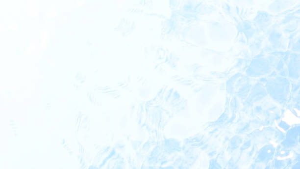 istock 3D Illustration.Textured image of glowing water surface. Caustics 1450440735