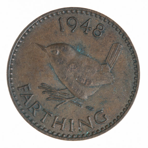 istock 1948 Great Brittian Farthing Bronze Coin 1450441196