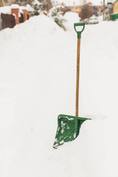 Winter weather. Climate. Storm. Blizzard. Deep snow