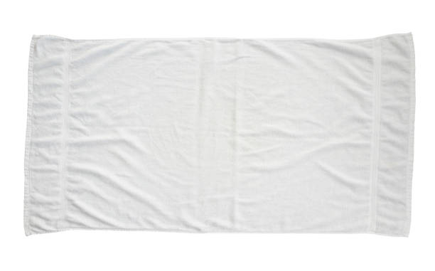 istock White beach towel isolated on white background 1450457034