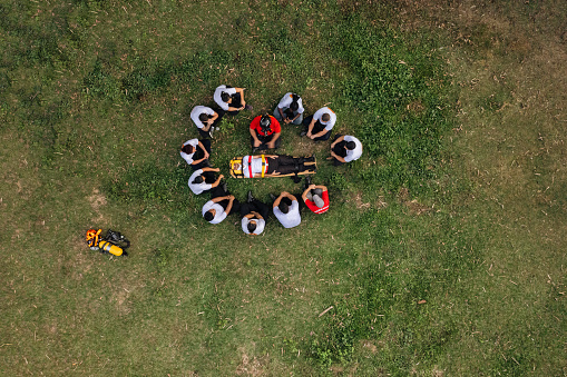 A day in the life of aspiring rescue firefighters in hands-on training in Brazil