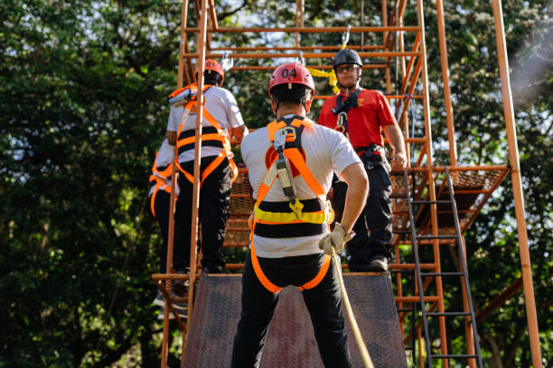 istock Rescuers climbing on ramp 1450460214