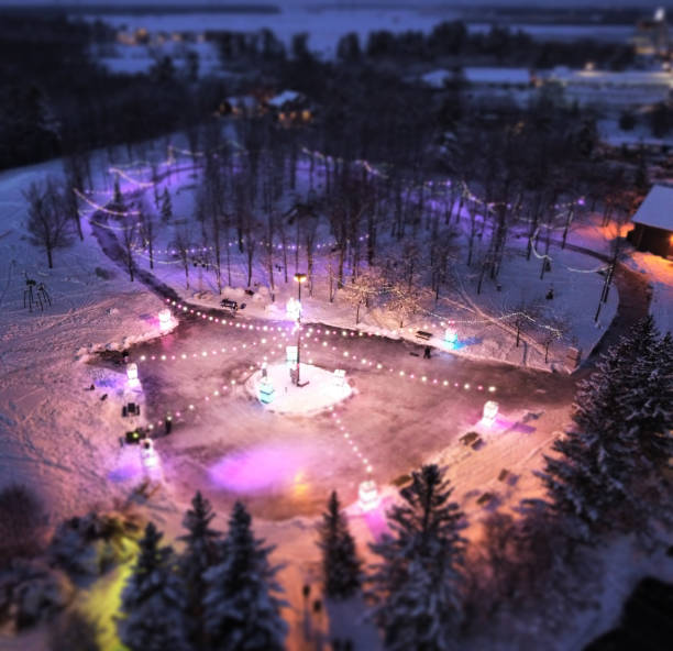 istock Outdoor Ice Rink 1450463456