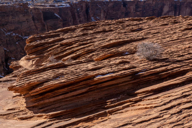 istock Horseshoe Bend in the winter 1450489290