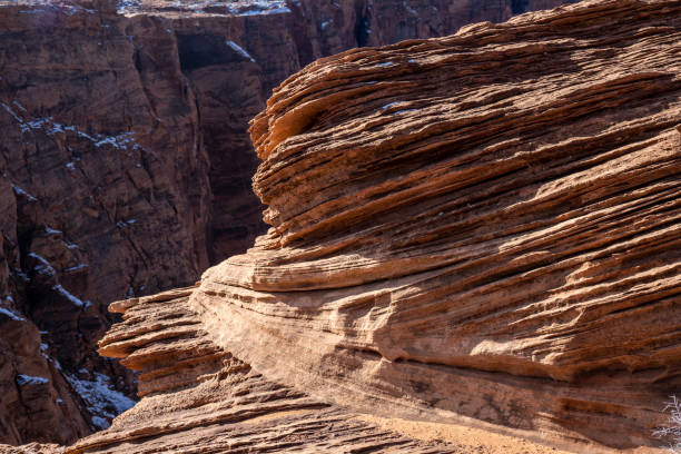 Horseshoe Bend in the winter