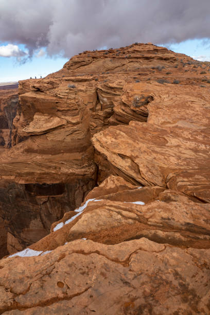 istock Horseshoe Bend in the winter 1450489407