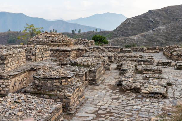 istock Nimogram: It is a Buddhist stupa and monastery site, located in Shamozai area 1450501391
