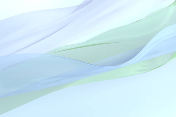 istock Abstract background of soft and clean light blue and green cloth 1450506165