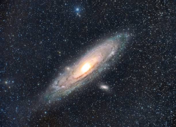 istock Andromeda galaxy surrounded by stars 1450508118