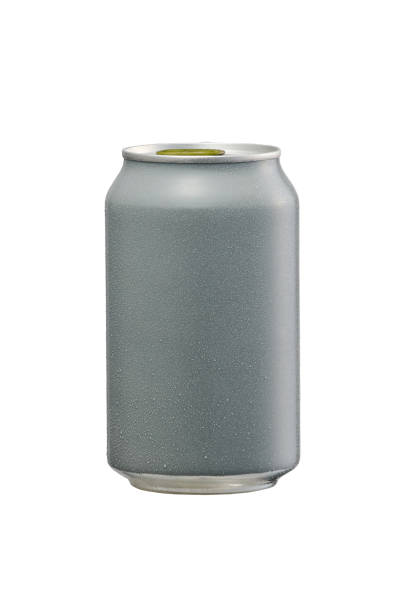 istock Grey Colour No Label Aluminium Can 1450512148