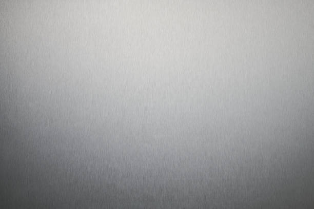 istock Stainless Steel Brush Metal background 1450512167