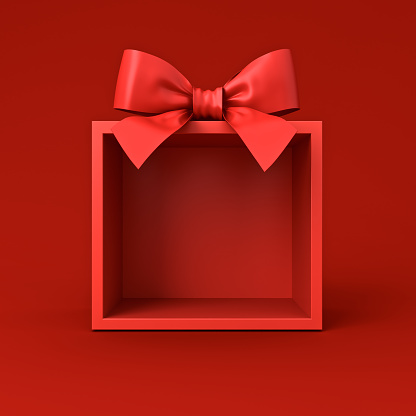 Variation of three gift boxes for the Christmas holidays: Design element