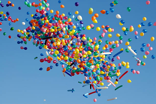 istock Coloured air balloons in the sky 145053677