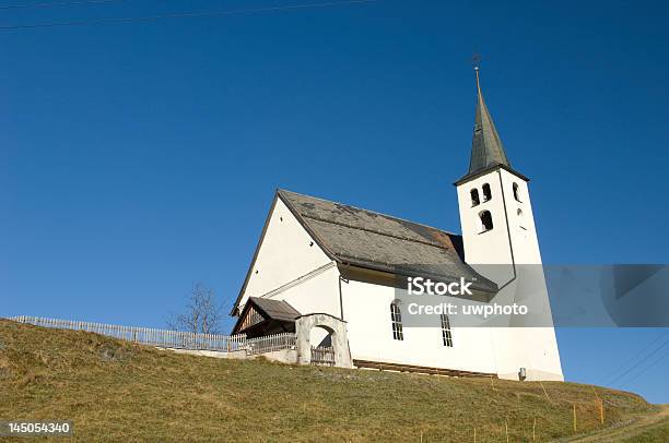 Photo libre de droit de Église De banque d'images et plus d'images libres de droit de Canton de Graubünden - Canton de Graubünden, Colline, Horizontal