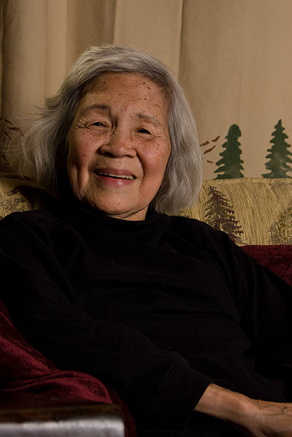 istock Happy grandma - People Series 145054861