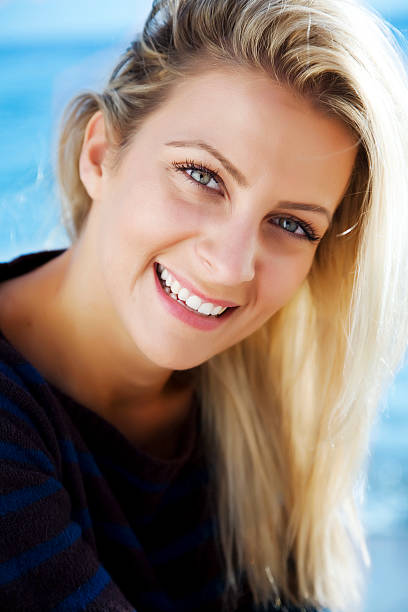 istock smiling female outdoors 145055049