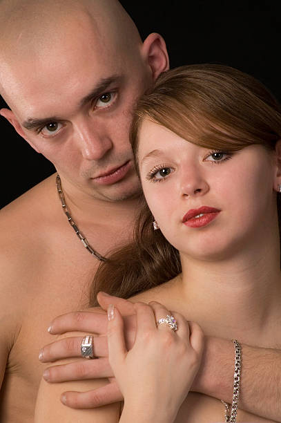 istock Beauty young couple. 145055077