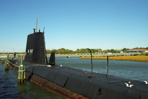Another shot of the USS Clamagore, a Balao-class submarine commissioned in 1945.