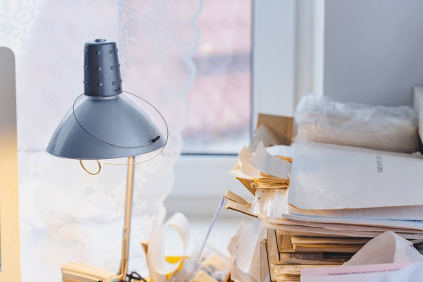 istock Working place. Aesthetic of working at home. 1450568218