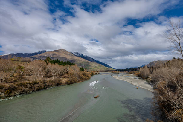 istock Shotover River Jet Boat 1450569785