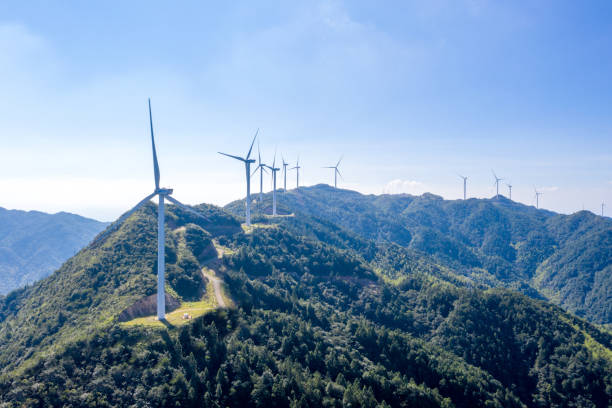 istock aerial photography wind power 1450578318