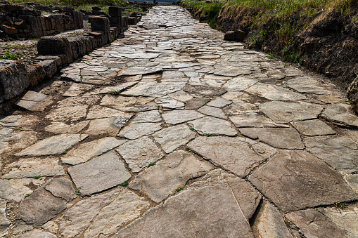 Ancient Roman road.