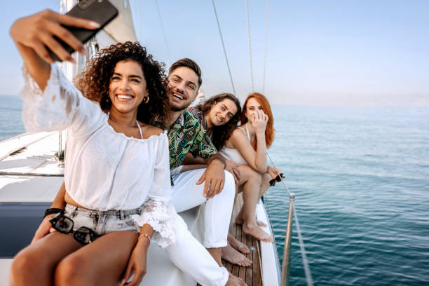 istock Selfie with friends 1450591136