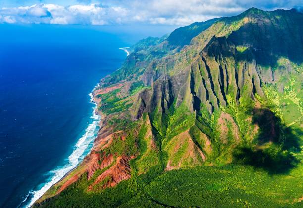 istock Aerial view of an island 1450592646