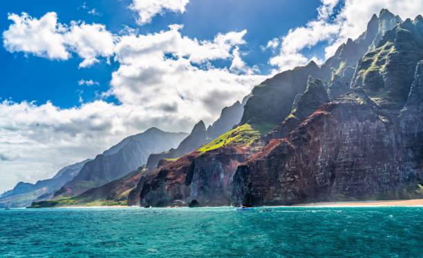istock Aerial view of an island 1450592655