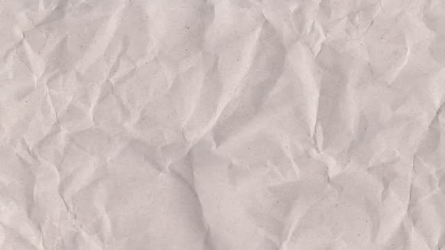 Crumpled Grey Paper Texture Animation