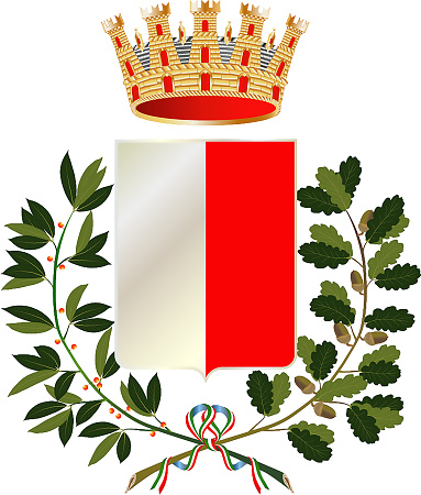Coat of arms of the Italian city Bari - Italy.