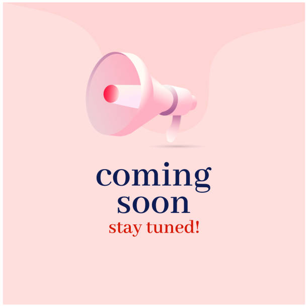 Coming soon. Coming soon stay tuned post for Facebook. Coming soon banner with megaphone. simple and trendy coming soon poster in light color. Announcement post. Launching, Stay Tuned, Mobile App. Coming soon. Coming soon stay tuned post for Facebook. Coming soon banner with megaphone. simple and trendy coming soon poster in light color. Announcement post. Launching, Stay Tuned, Mobile App. Coming soon stay tuned with megaphone speakers facebook announcement post in red background. Coming soon social media marketing and promotional banner template. stay tuned concept stock illustrations