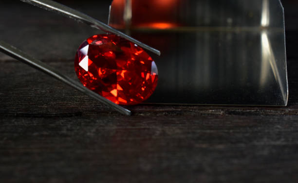 istock ruby Is red gem Beautiful by nature For making expensive jewelry 1450632188