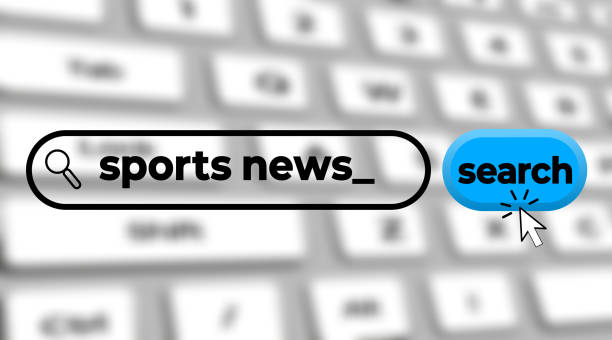istock sports news search illustration image on blur key board 1450635899