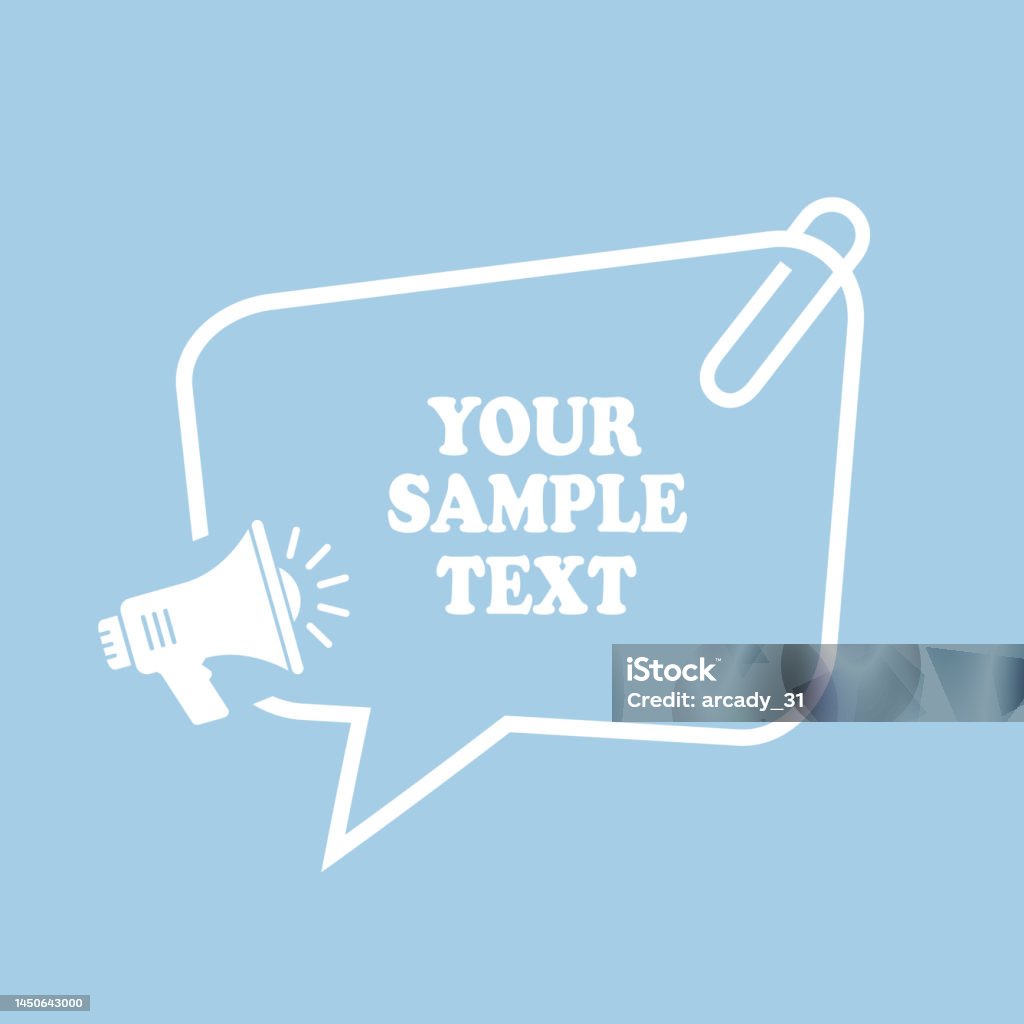 Message Callout Textbox Vector Illustration Callout Design Stock Illustration ...