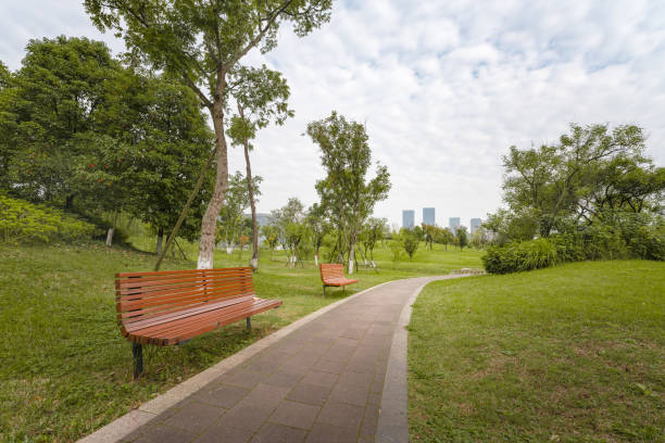 istock Chengdu Financial City on a sunny day 1450646777