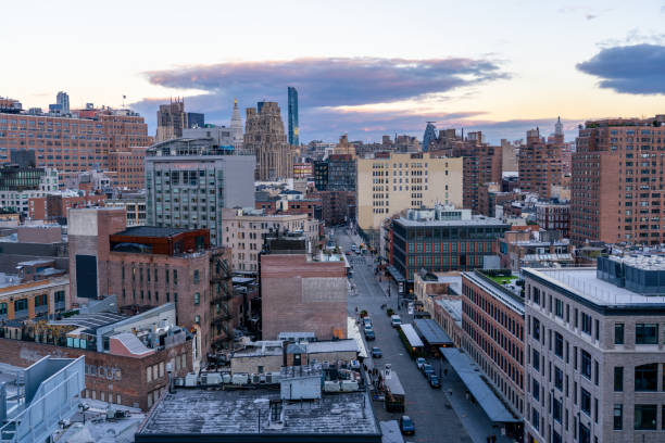 istock A View of Manhattan seen from the Whitney Museum Before Sunset 1450659032