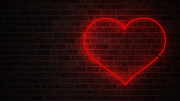 istock Heart Neon Sign Brick Wall 1450674310