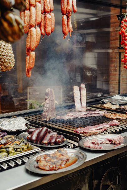 istock Top quality cuts of beef in an  steakhouse 1450695471