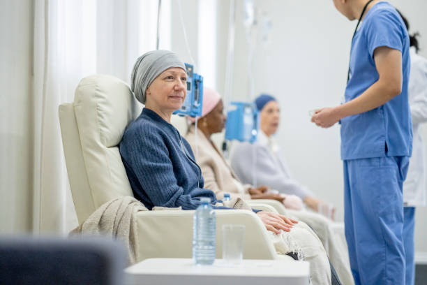 istock Receiving Chemotherapy Treatment 1450706958