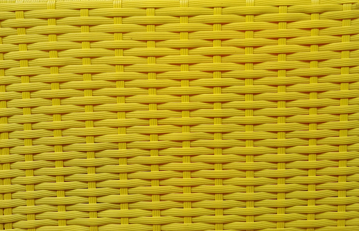 yellow plastic woven looks beautiful and attractive