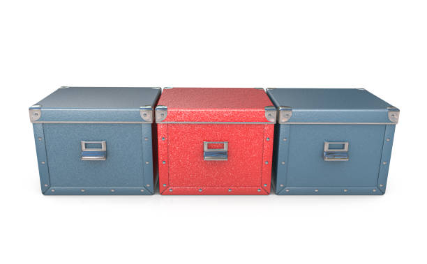 office paper box - categorize organization file business imagens e fotografias de stock