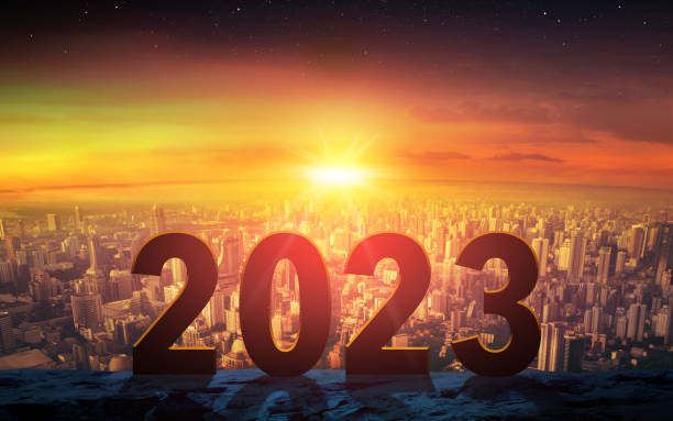 istock New Year 2023. City Background 1450744820