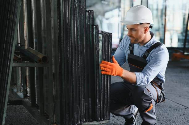istock Glass,Aluminium and PVC industry workers 1450749807