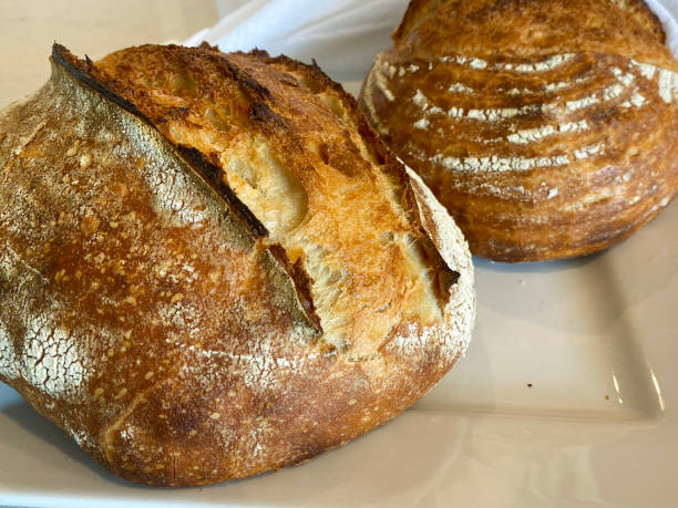 istock Artesan Sourdough Bread whole loaves 1450752217